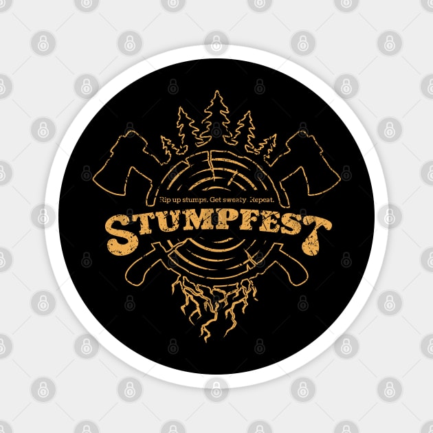 Stumpfest Brisbane Magnet by FFAFFF